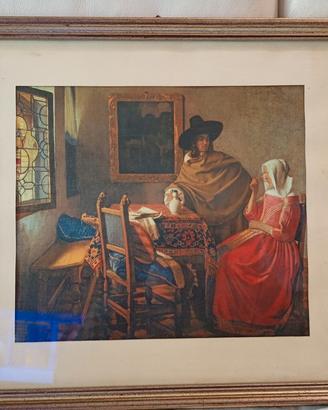 quadro bicchiere di vino 