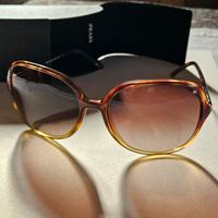 Occhiali Prada brown da donna