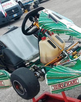 Go Kart 125 ROTAX Telaio Tony Kart monomarcia