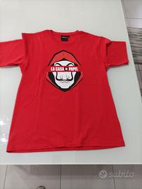 t-shirt uomo taglia S la casa de papel