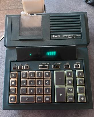 Olivetti divisumma 232 PD silent dry
