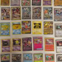 Lotto carte pokemon vintage semiV illustrazioni
