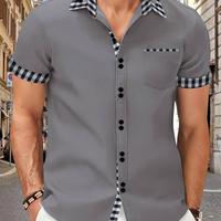 Camicia uomo stile moderno articolo nuovo XXXL