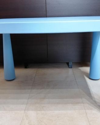 TAVOLINO IKEA MODELLO MAMMUT AZZURRO PER CAMERETTA