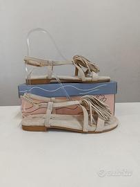 Sandali beige donna n 37