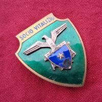Distintivo Club Alpino Italiano Socio Vitalizio