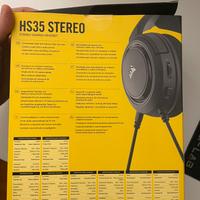 Cuffie Corsair HS35 STEREO comode e perfette
