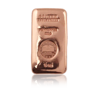 Lingotto da 5 once di rame certificato