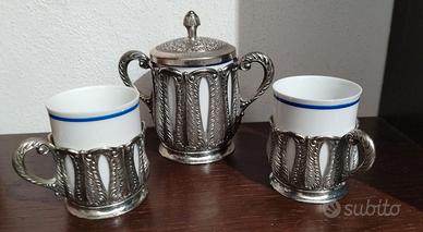 Set tazzine e zuccheriera