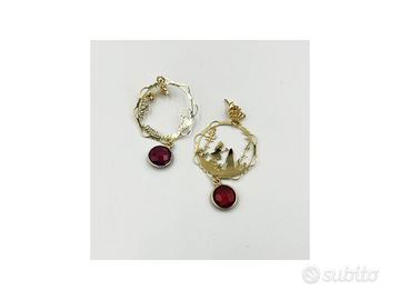 Etnò orecchini Cappuccetto Rosso