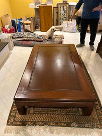 Tavolo basso in legno massello