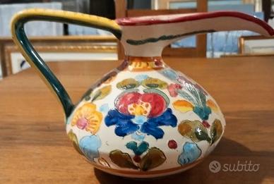 Caraffa vintage Deruta da collezione