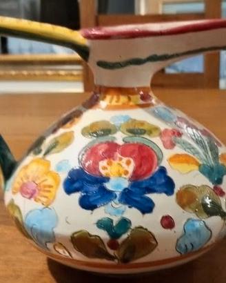 Caraffa vintage Deruta da collezione
