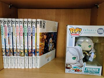 Manga Frieren volumi dal 1 al 10 + Funko Pop