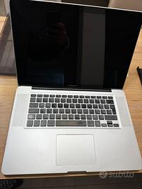 Macbook pro anno 2009