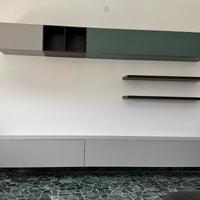 Parete attrezzata salotto