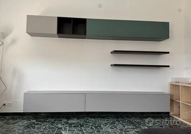 Parete attrezzata salotto