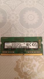 DDR4 4GB 3200 MHZ SAMSUNG SODIMM