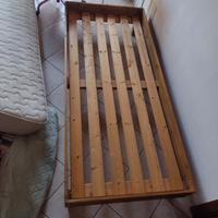 letto singolo + materasso