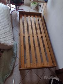 letto singolo + materasso