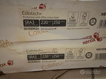 2 risme Xerox Colotech+ SRA3 220g 250 fogli