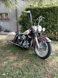 Harley Davidson FL 1973 Chicano