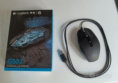 GAMING MOUSE LOGITECH G302 D. PRIME - NUOVO