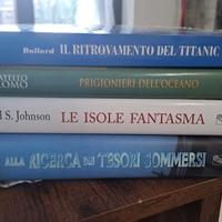 Stock libri storia navale e Titanic