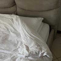 Letto matrimoniale con contenitore e materasso