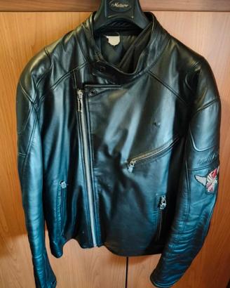 giacca pelle moto