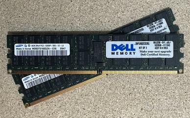 RAM 4GB PC2-5300 ECC DDR2667 (DELL)
