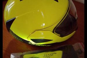 casco moto marca riviera fluo taglia M 