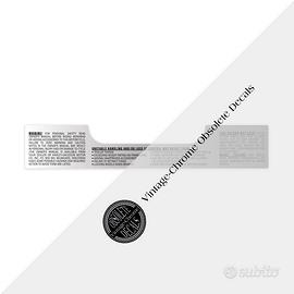 Adesivi Harley davidson 1340