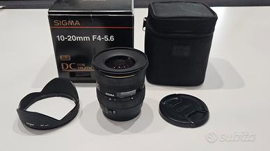 Sigma 10-20mm f/4-5.6 EX DC HSM (Attacco Canon)