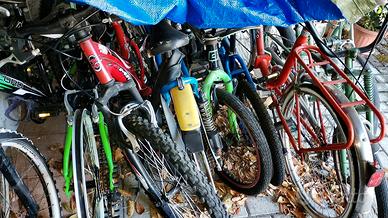 blocco biciclette