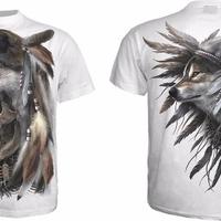 Spiral maglia Soul of the Wolf Tg.S bianca nuova