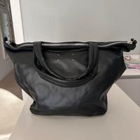 Borsone Maison Margiela pelle nero originale