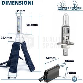 Kit Full Led H7 6500k canbus ANABBAGLIANTI FIAT MULTIPLA II