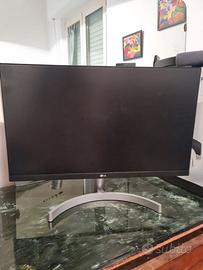 Monitor LG da 24 pollici, modello 24ML600S-W