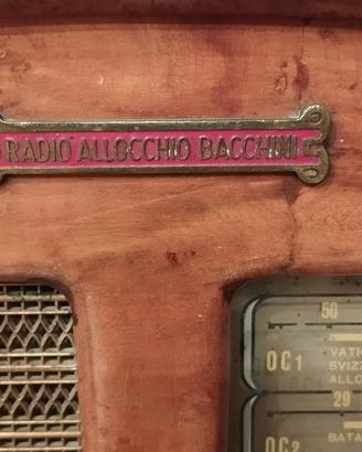 radio allocchio bacchini mod.226