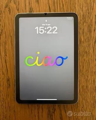 iPad Mini 7 256 GB Wifi Grigio Siderale