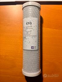 Filtro acqua al carbone attivo nuovo