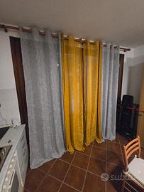 Tende soggiorno con anelli 