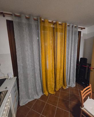 Tende soggiorno con anelli 