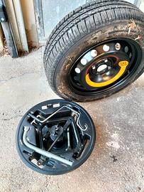 Ruotino di scorta + kit Fiat punto evo 2011