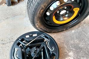 Ruotino di scorta + kit Fiat punto evo 2011