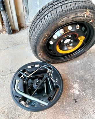 Ruotino di scorta + kit Fiat punto evo 2011