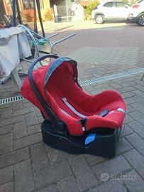Ovetto rosso con base inglesina