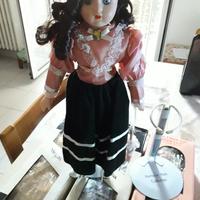 Bambole in ceramica 40 cm da collezione