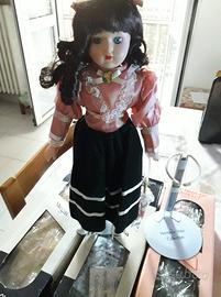 Bambole in ceramica 40 cm da collezione